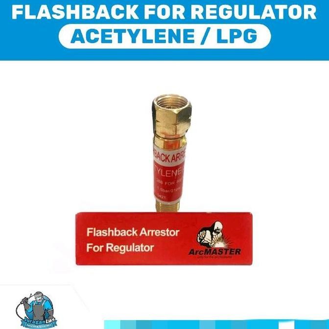 Flashback Arrestor Acyteline / LPG for Regulator