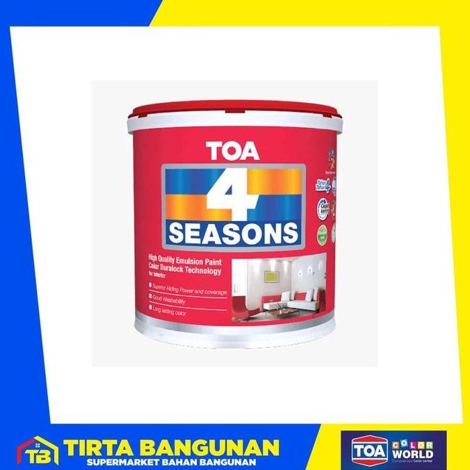 TOA CAT TEMBOK 4 SEASONS 25 KG INTERIOR WHITE