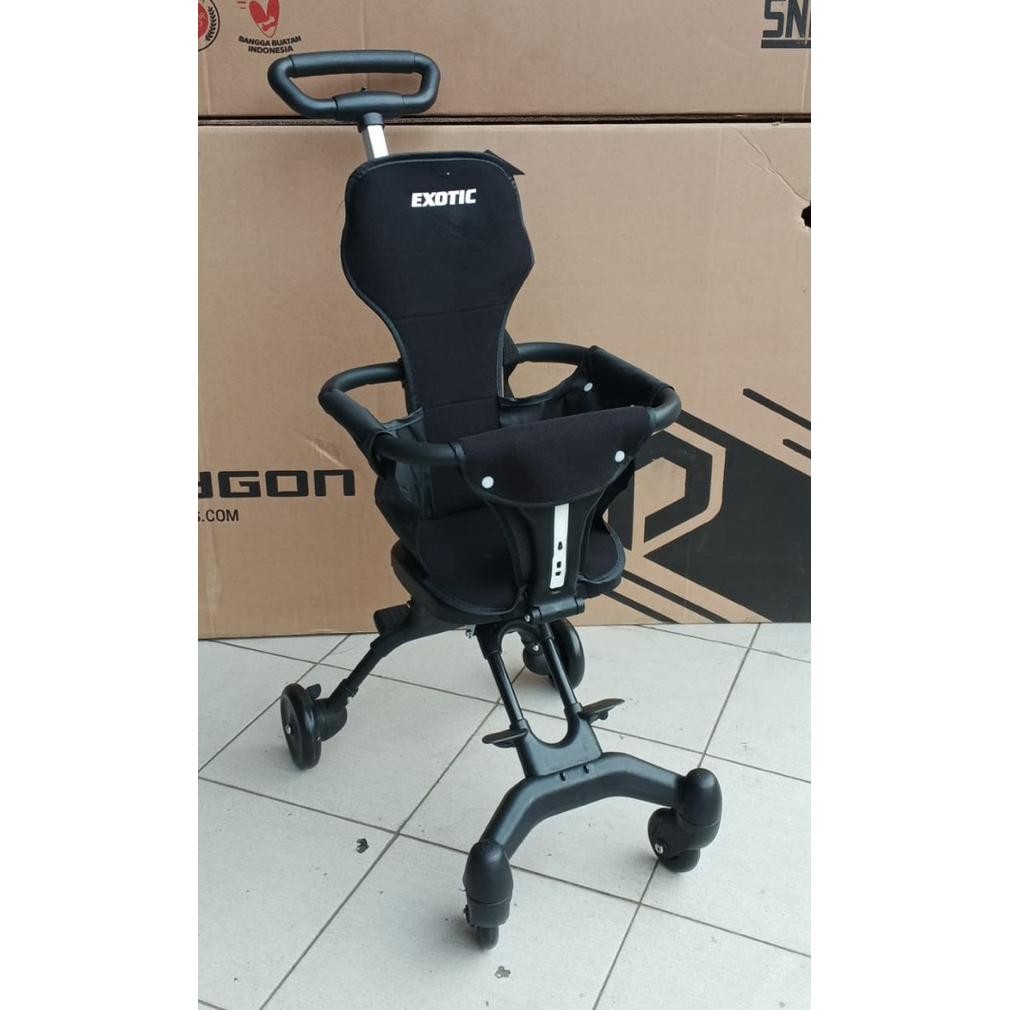 Original MAGIC STROLLER / KURSI DORONG ANAK / TRIKE EXOTIC ET LW-116 / LW-132 JOK BISA DIPUTAR- KANO