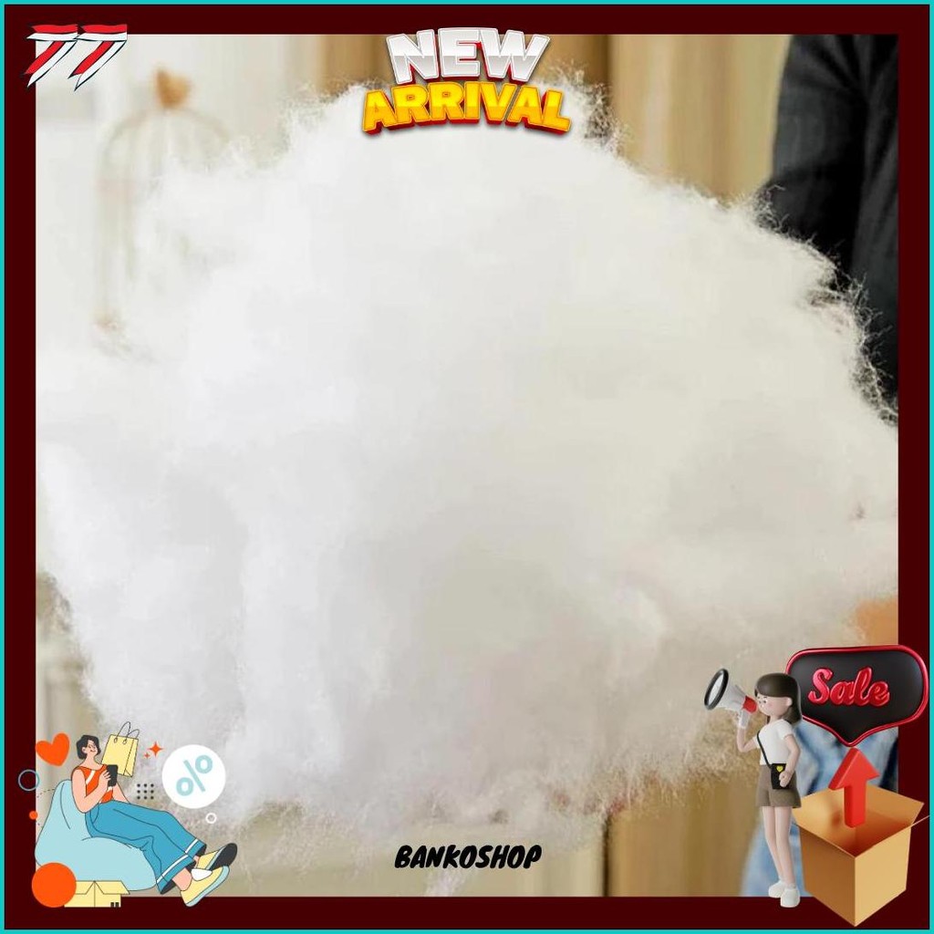 Dakron Silikon Kiloan Premium Grade Aaa Isi 1000Gr (1Kg) Cod