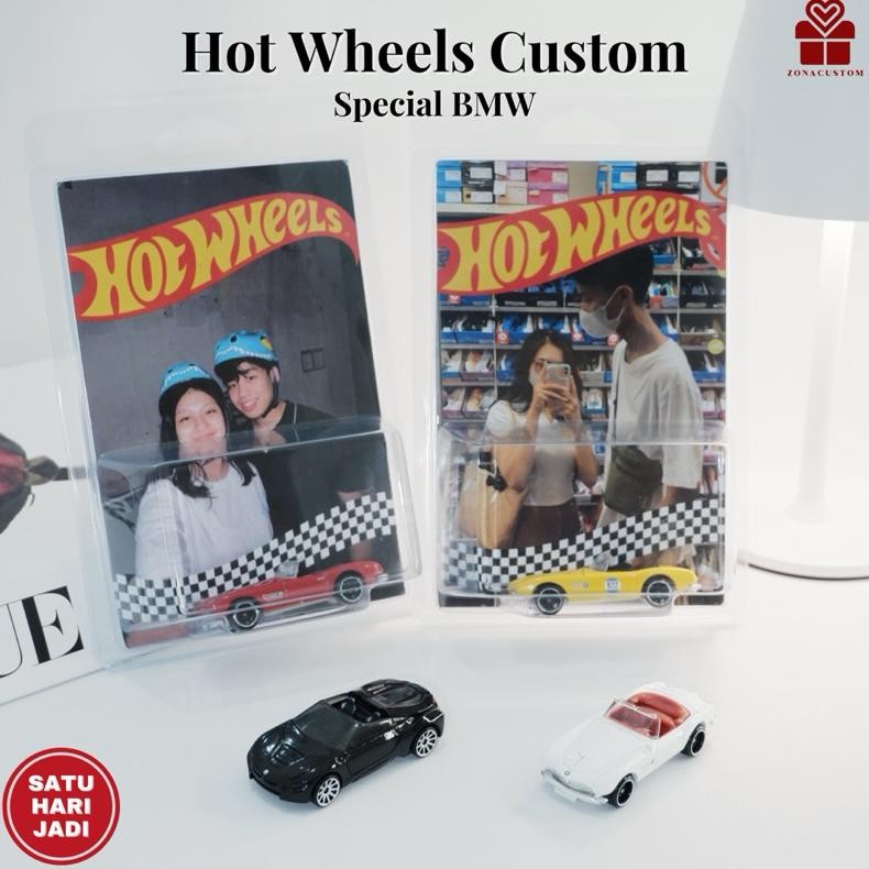 Custom Foto Hot Wheels Ready Tanpa PO Mobil HotWheels Protektor Pelindung Mobil Mainan Semarang Kado