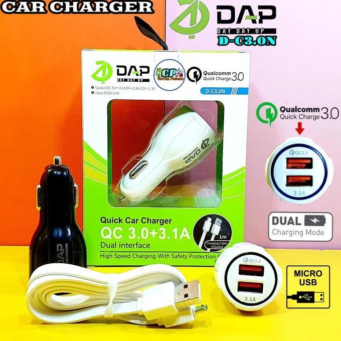 Car Charger DAP Qualcomm D-C3.0N