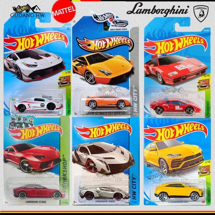 TP HOT WHEELS LAMBORGHINI MOBIL SPORT BALAP