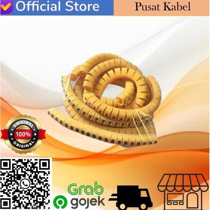 

DY59 - LABEL MAKER ANGKA 0-9 / PENANDA KABEL LAN / NOMORIN KABEL LAN