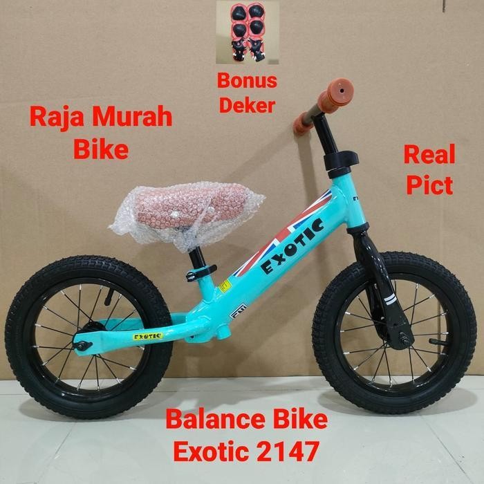 TP Sepeda Anak Blance Bike Exotic 2147 Ban Pompa Sepeda Push Bike Exotic 2147 Sepeda Keseimbangan