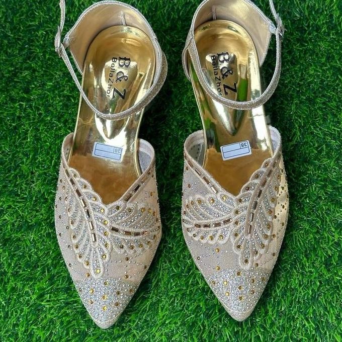 DF373>> Sepatu Model Selop SL-01 High Heels Ukuran 37-42 - Sendal, Wanita Karet Shoes Pesta