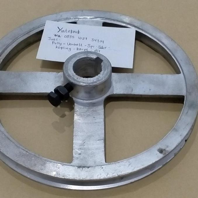 pully alumunium A1 8inch as 24mm