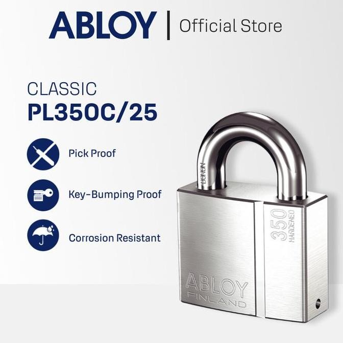 ABLOY Gembok / Padlock CLASSIC PL350C/25