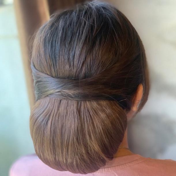 Viral Starlight Bali || Sanggul Polosan Super Tebal  / Sanggul Cepol Modern Simple / Sirkam Polos Pr