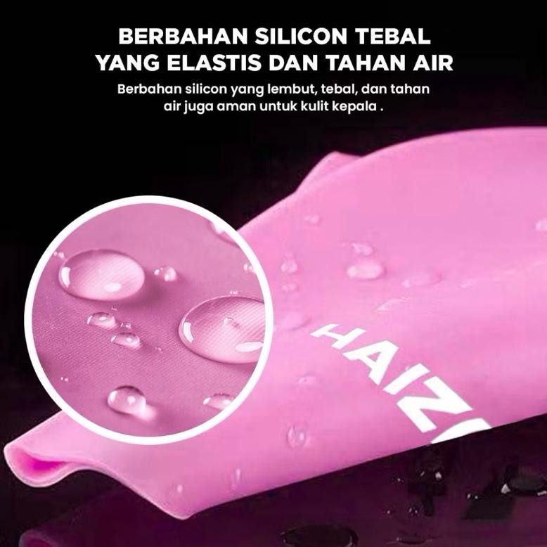 Diskon Topi Renang Anak Topi Renang Anak Laki-Laki Topi Renang Anak Cowok Topi Haizid Renang Anak Ce