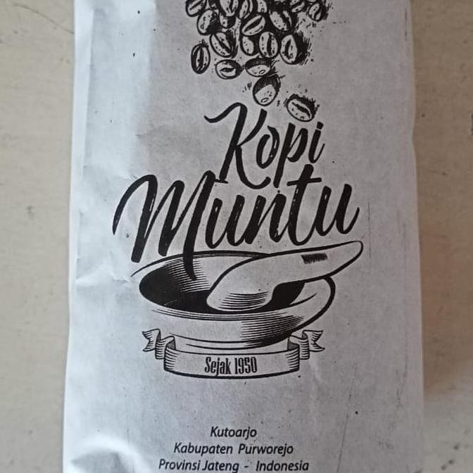

BEST!!! Kopi muntu khas Purworejo 50 gram
