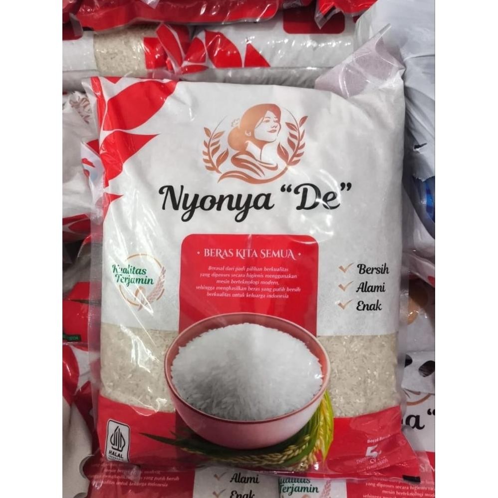 

(Ready Gojek Langsung) Beras 5 Kg Pulen Enak