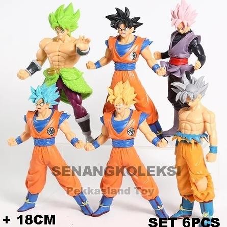 Figure set 6 dragon ball son goku Termurah