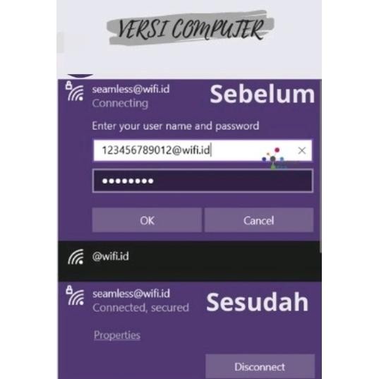 Wifi Seamless@Wifi.Id No Fup Bergaransi