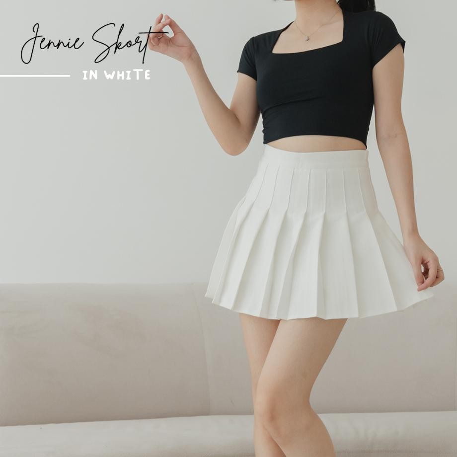 Dearolin Jennie Skort Tennis Skort Celana Rok Wanita Hhwaist Skort Tennis Wanita