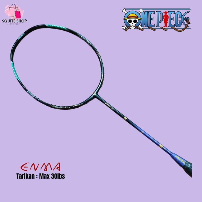 RPS Raket Victor X One Piece Zoro Badminton Carbon Grafhite Mas 31 Lbs BG66 Ultimax 4U dengan Tas da