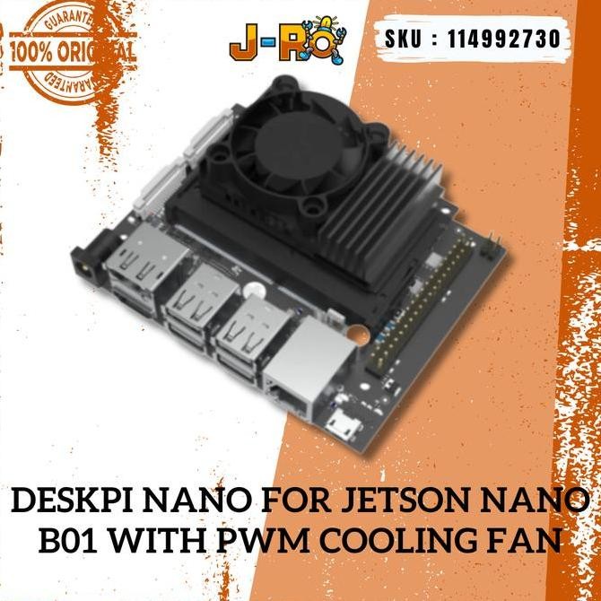 DeskPi Nano for Jetson Nano B01 with PWM Cooling Fan Original