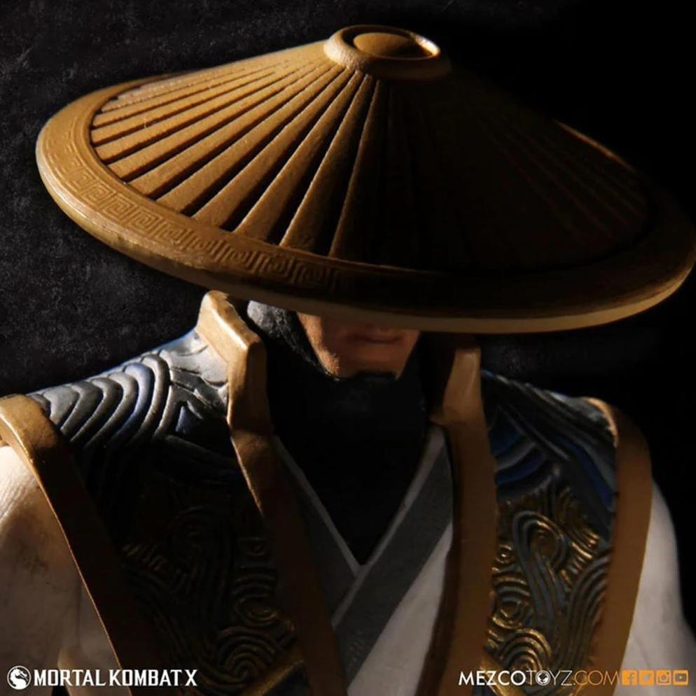MEZCO MORTAL KOMBAT X RAIDEN ACTIONFIGUR, 10,2 CM ORIGINAL PRODUK