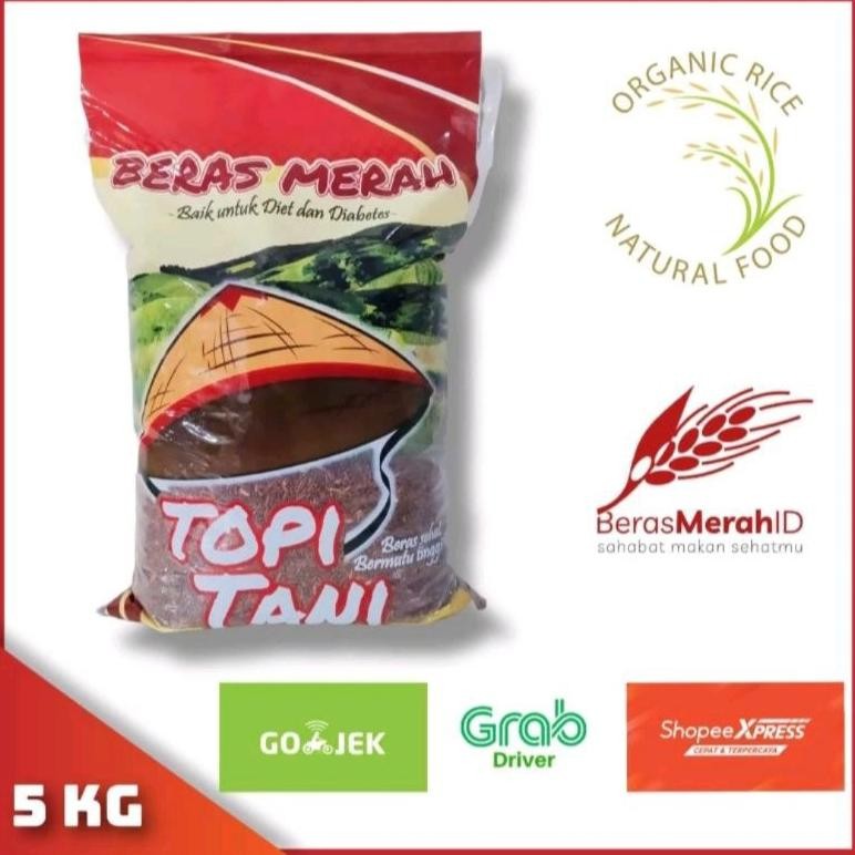 

Beras Merah Organik 5Kg Nutrisi Utuh Sehat