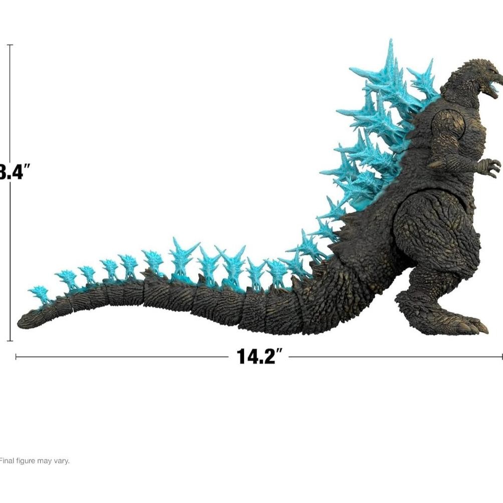 SUPER7 ULTIMATES TOHO GODZILLA MINUS ONE (CHARGING) FIGURE - 20,3 CM TOHO GODZILLA ACTION FIGURE
