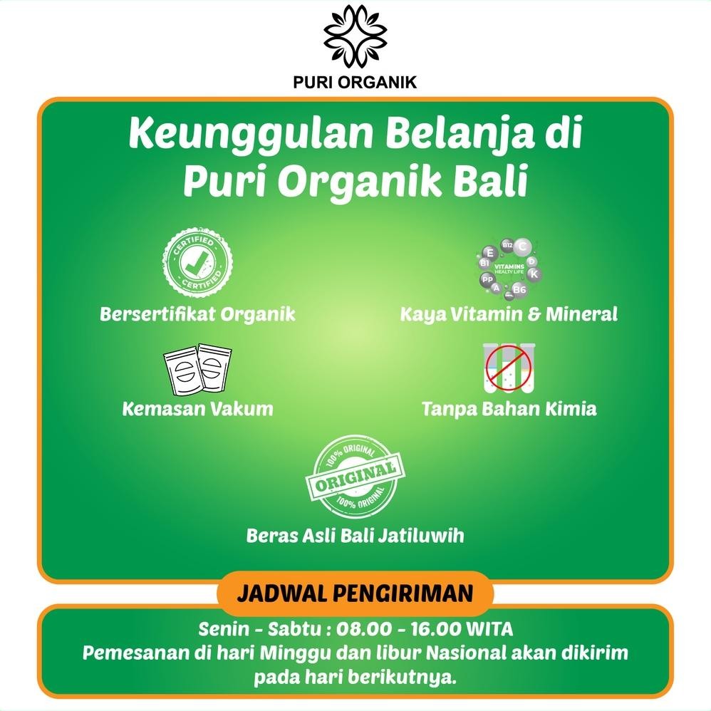 

Petani Organic Rice Beras Organik Beras Merah (Red Rice) Paket 2 X 2Kg