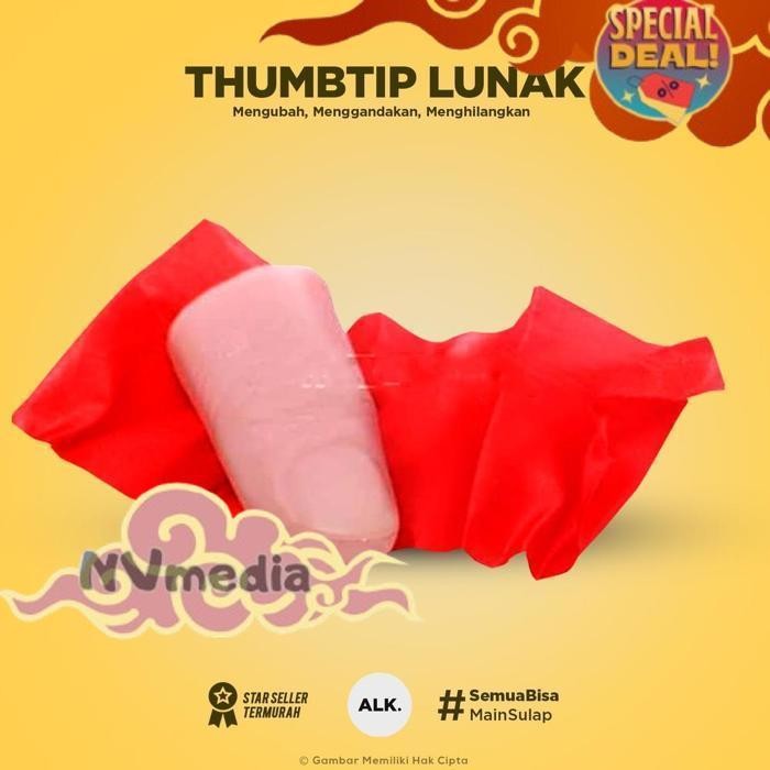 Smile Today Thumbtip ( Alat Sulap Jempol Palsu )