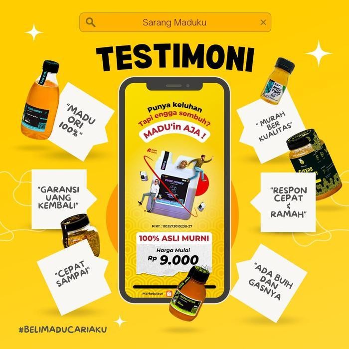 

ES Paket Mini Honey 4 in 1 Sarang Maduku - Corrugated Box