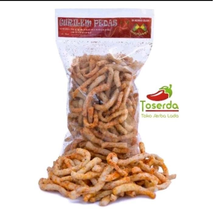 

ES Kerupuk Gurilem Pedas Hareudang - Snack Makanan Ringan - Food
