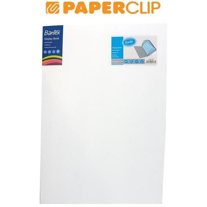 

DISPLAY BOOKS / CLEAR HOLDER BANTEX 87 F4/60 07 WHITE