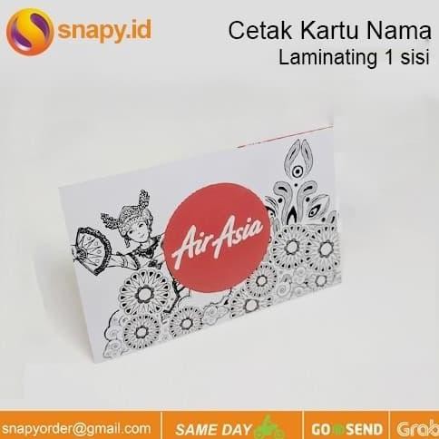 

TERLARIS - Kartu Nama Sisi Dengan Laminating