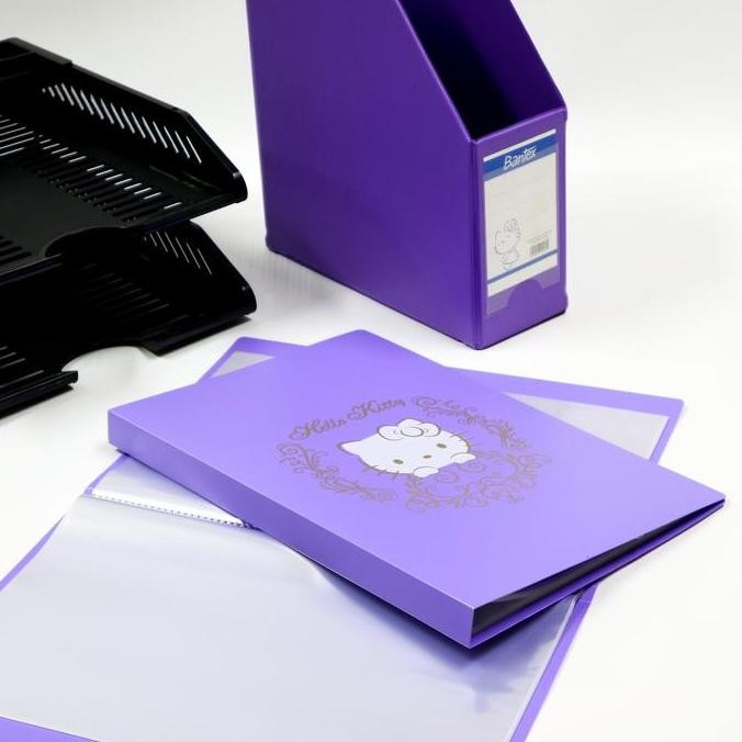 Bantex Display Book Hello Kitty 40 Sheets Folio Lilac 8A2HK