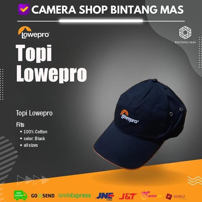 TERBARU - Lowepro Topi 00% Cotton Spesial Edition from Lowepro