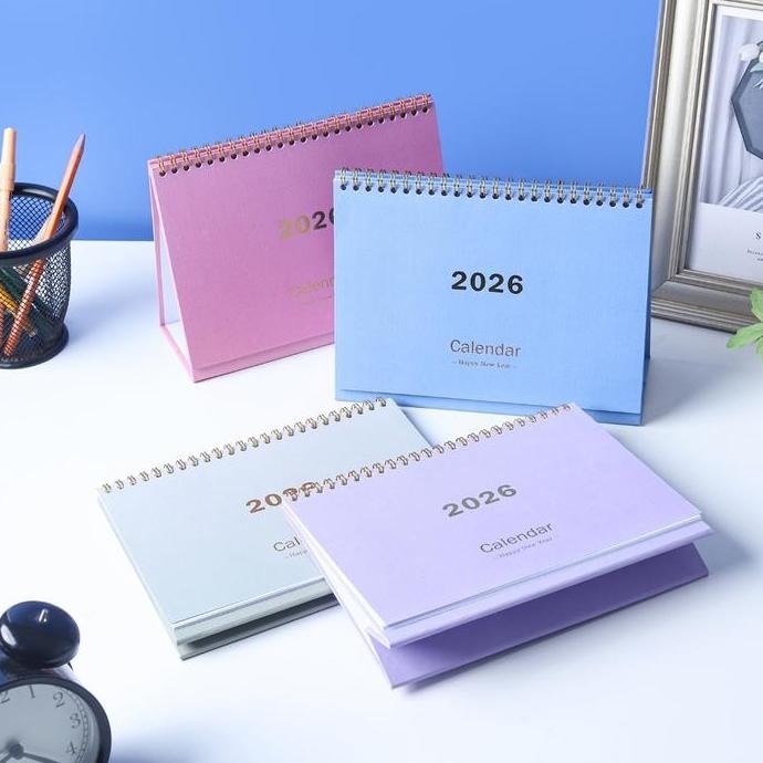 

PROMO DISKON - Bukuqu A Monthly Calendar Meja 2026 / Kalender Aesthetic / Calender Pastel color