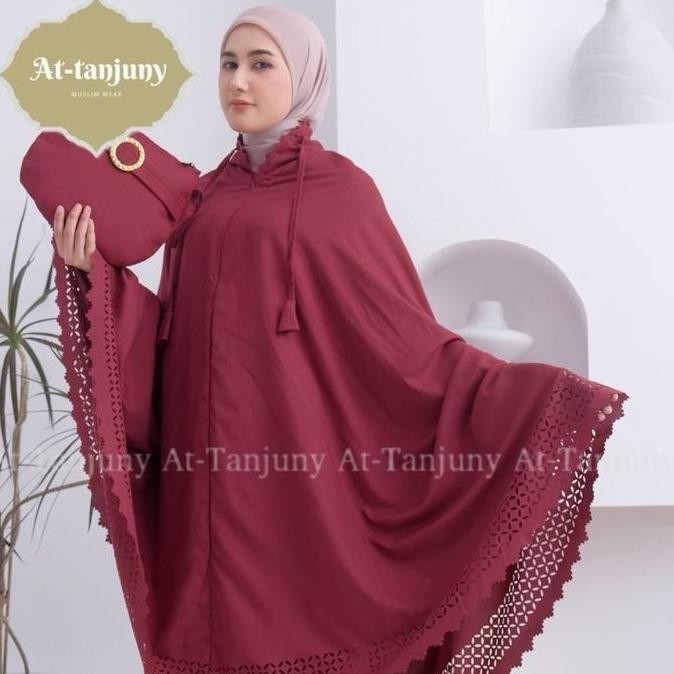 Mukena dewasa daily Zayana Lasercut 2in1 Katun premium Atasan Cantik Gold Lembut Mukenah Bawahan Mus