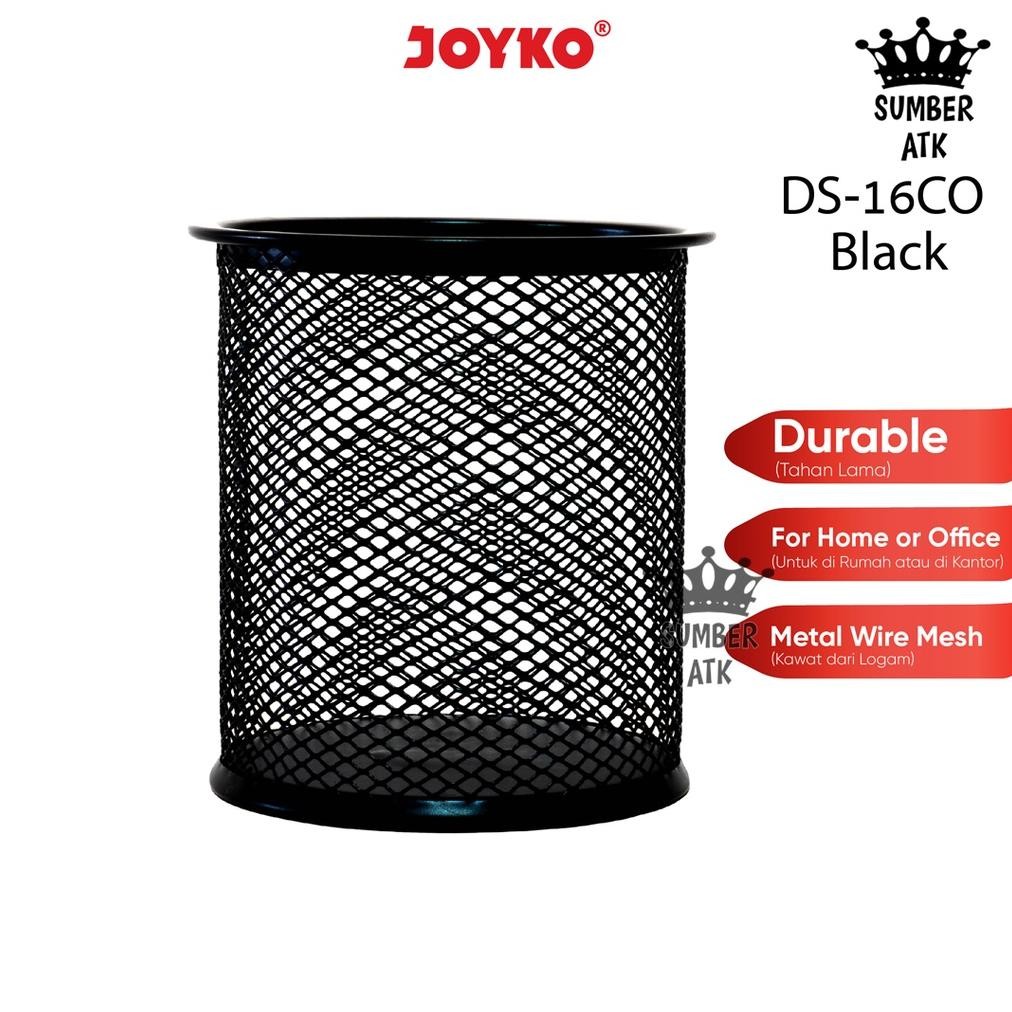 

Ok75 Desk Set Pen Holder Tempat Alat Tulis Jaring Jala Joyko Ds-16Co Blue Green Pink - 1 Pcs