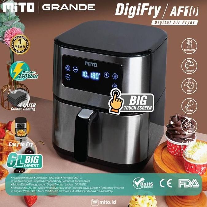 TERLARIS Air Fryer AF10 Mito Grande