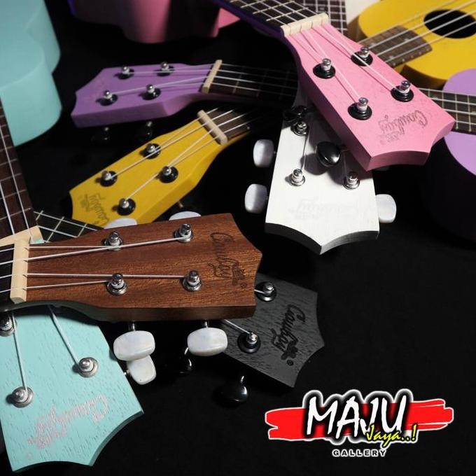 gitar ukulele 4 senar cowboy 21 inch original