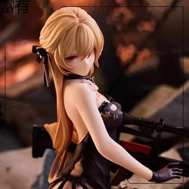Girls' Frontline Heavy Strike Purple Rain Heart Figure Anime Model Desktop Case Ornament Color Box