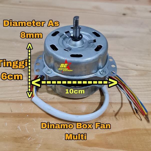 Dinamo Motor Sogo Box Fan Dinamo Okayama Kipas Angin Kotak