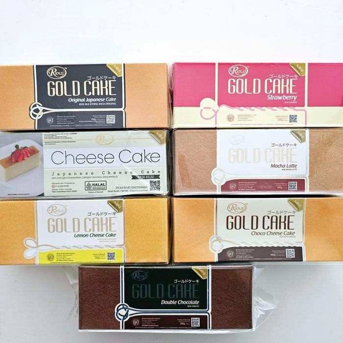 

ES RIOUS GOLD CAKE original chooco cheese light cheese doubelchocolate Frozen Food