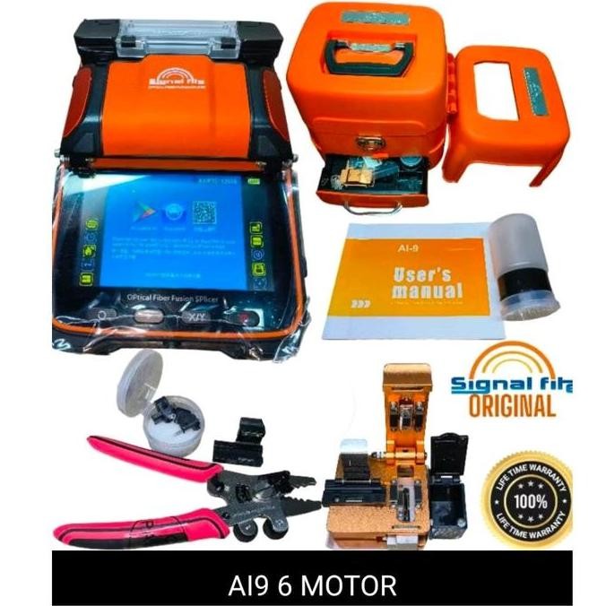 Tarmoc Fiber Optik Fusion Splicer AI9 Splicing FO AI9 (Splicing)