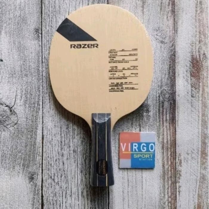 SPID Razer L2 kayu bat bet pingpong 5ply 2carbon tenis meja