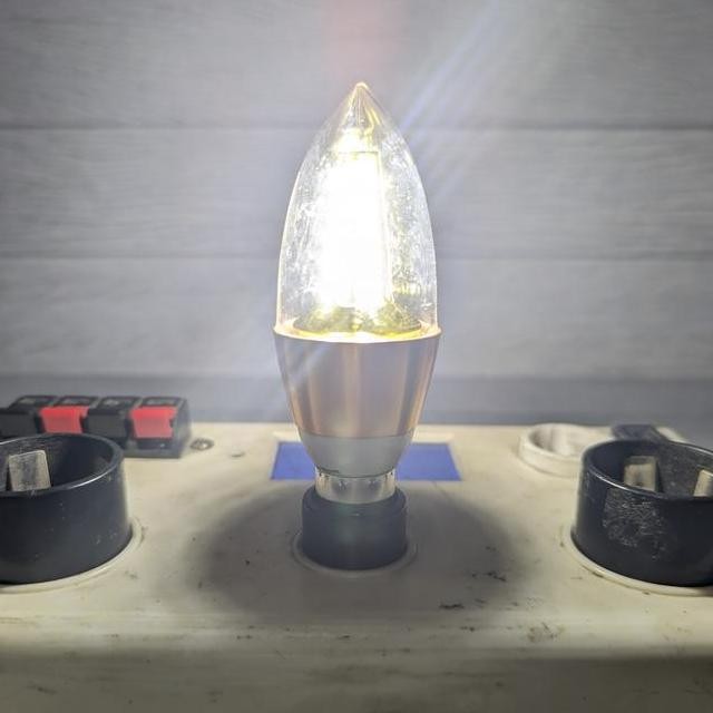 COD HINOMARU LAMPU LED CANDLE 5W 5 WATT E14 PUTIH FILAMEN 6500K (LISTRIK LAMPU RUMAH TANGGA KANTOR H
