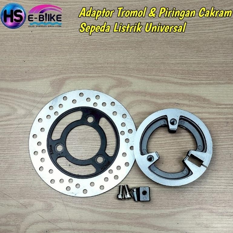 Promo Adaptor & Piringan Cakram Sepeda Listrik Gratis Ongkir