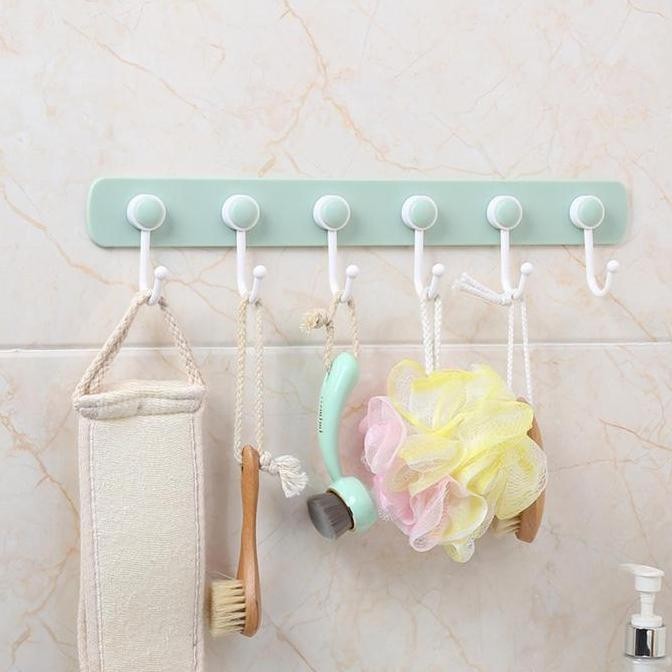 lub Gantungan Baju Tempel Dinding Super Kuat / Tempelan Gantungan Dinding Tembok Kamar / Cantolan Di