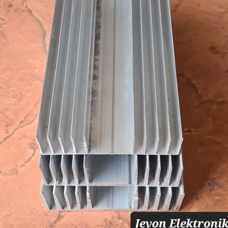 Hot Sale Pendingin Heatsink 20 cm 5 10 Sirip Tipis Tebal 2 4 6 mm HS Tanpa Lubang IC Transistor Sank