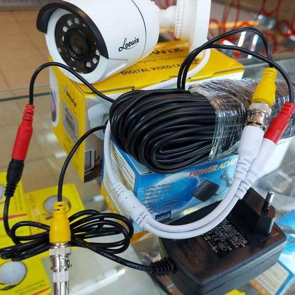 Paket Kamera Cctv Langsung Colok Ke Tv Siap Pakai Lengkap Sama Kabel