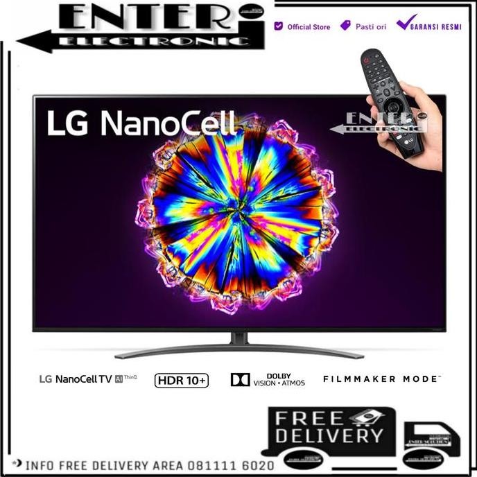 TERBARU - LG 65NANO91 - SMART TV LED 65" NANOCELL DOLBY VISION ATMOS 65NANO91TNA