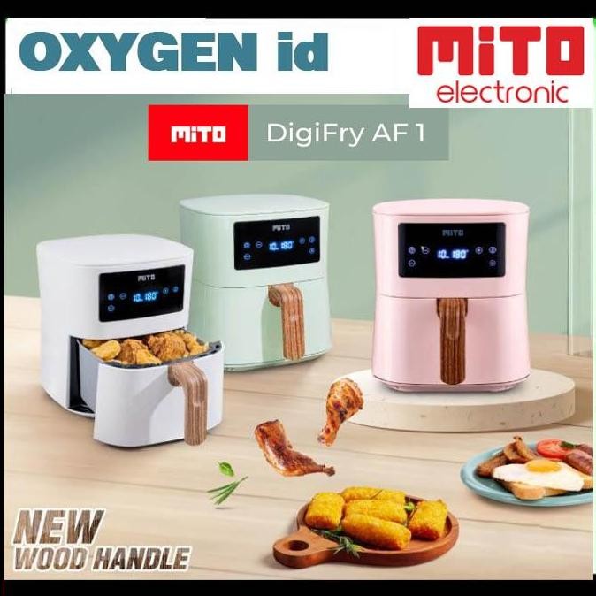 MITO AF1 Air Fryer/Deep Fryer Digital Menggoreng Tanpa Minyak