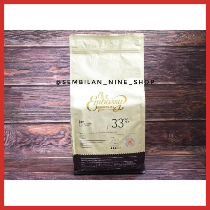 

PROMO 250 GRAM TULIP EMBASSY ZEN WHITE CHOCOLATE COUVERTURE 33% [BUMBU OLAHAN MAKANAN]